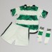 Celtic Replik Heimtrikot Kinder 2023-24 Kurzarm (+ Kurze Hosen)